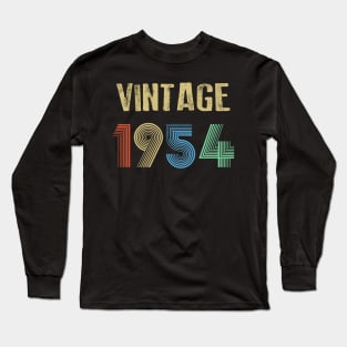 Vintage 1954 Birthday Long Sleeve T-Shirt